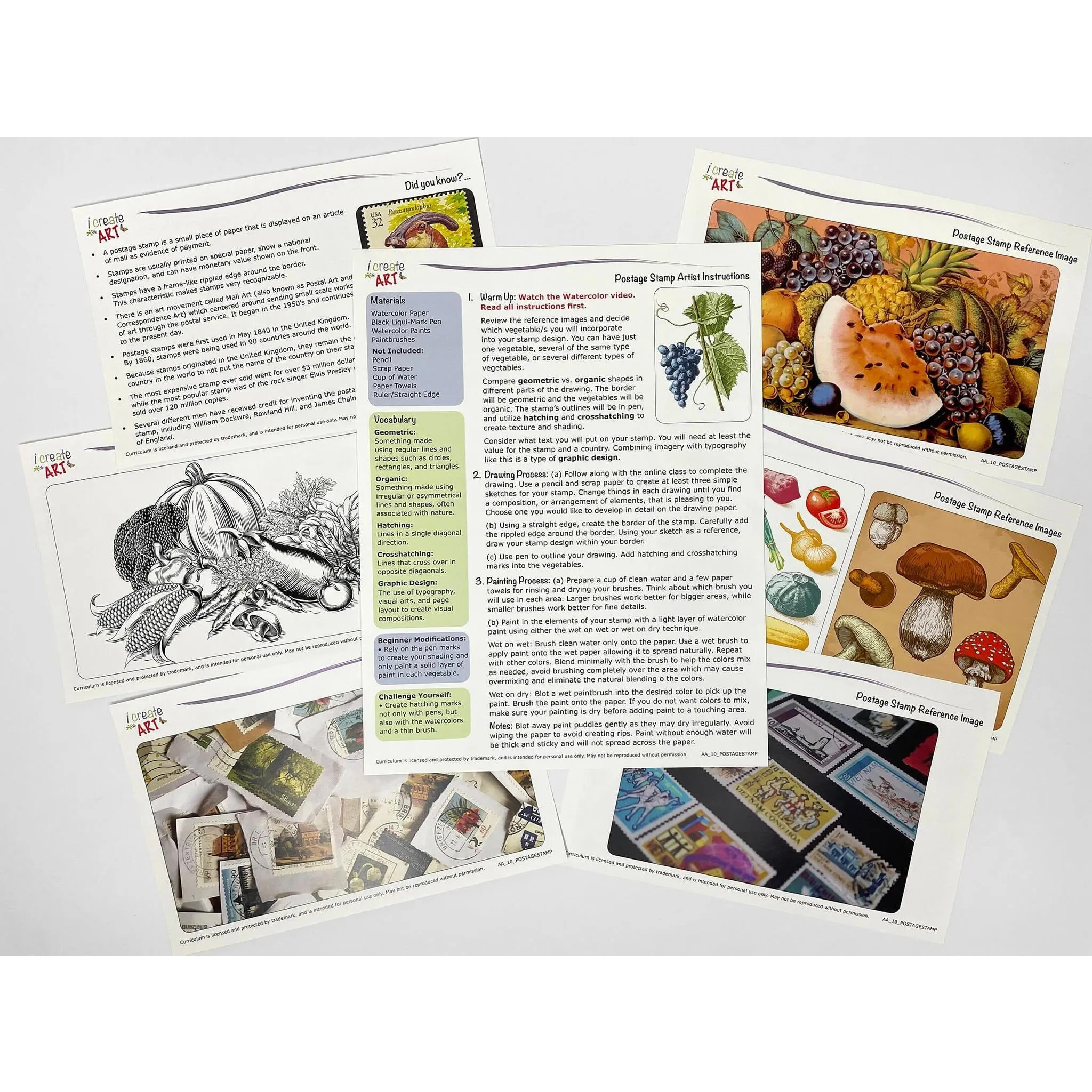 Art Education Curriculum Lessons