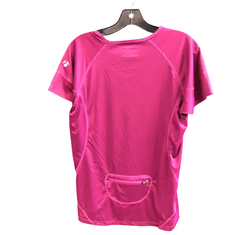 Athletic Top Short Sleeve By BONTRAGER  In Purple, Size: M