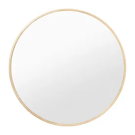 Bella Round Wall Mirror Brass 100CM