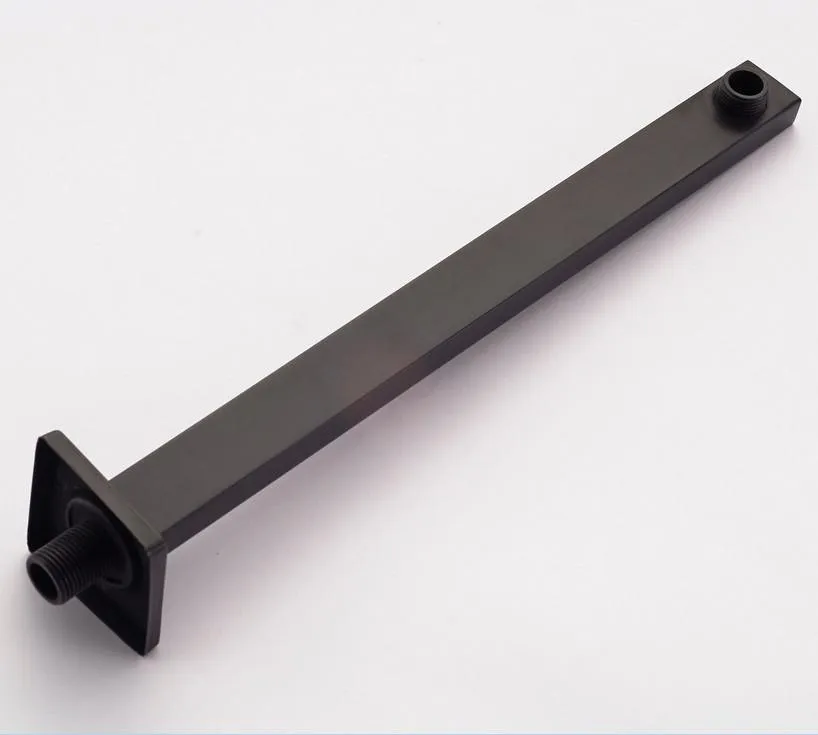 Black Bronze Shower Head Holder Arm Pipe