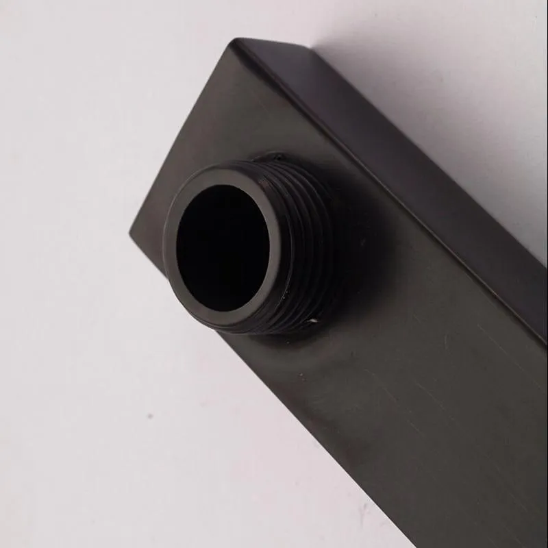 Black Bronze Shower Head Holder Arm Pipe