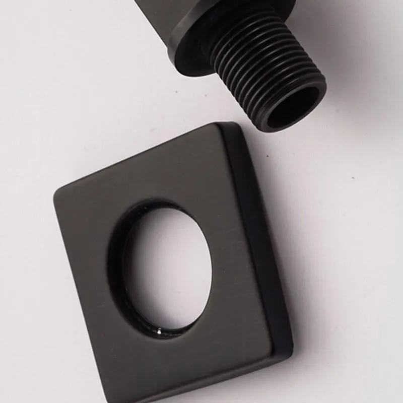 Black Bronze Shower Head Holder Arm Pipe
