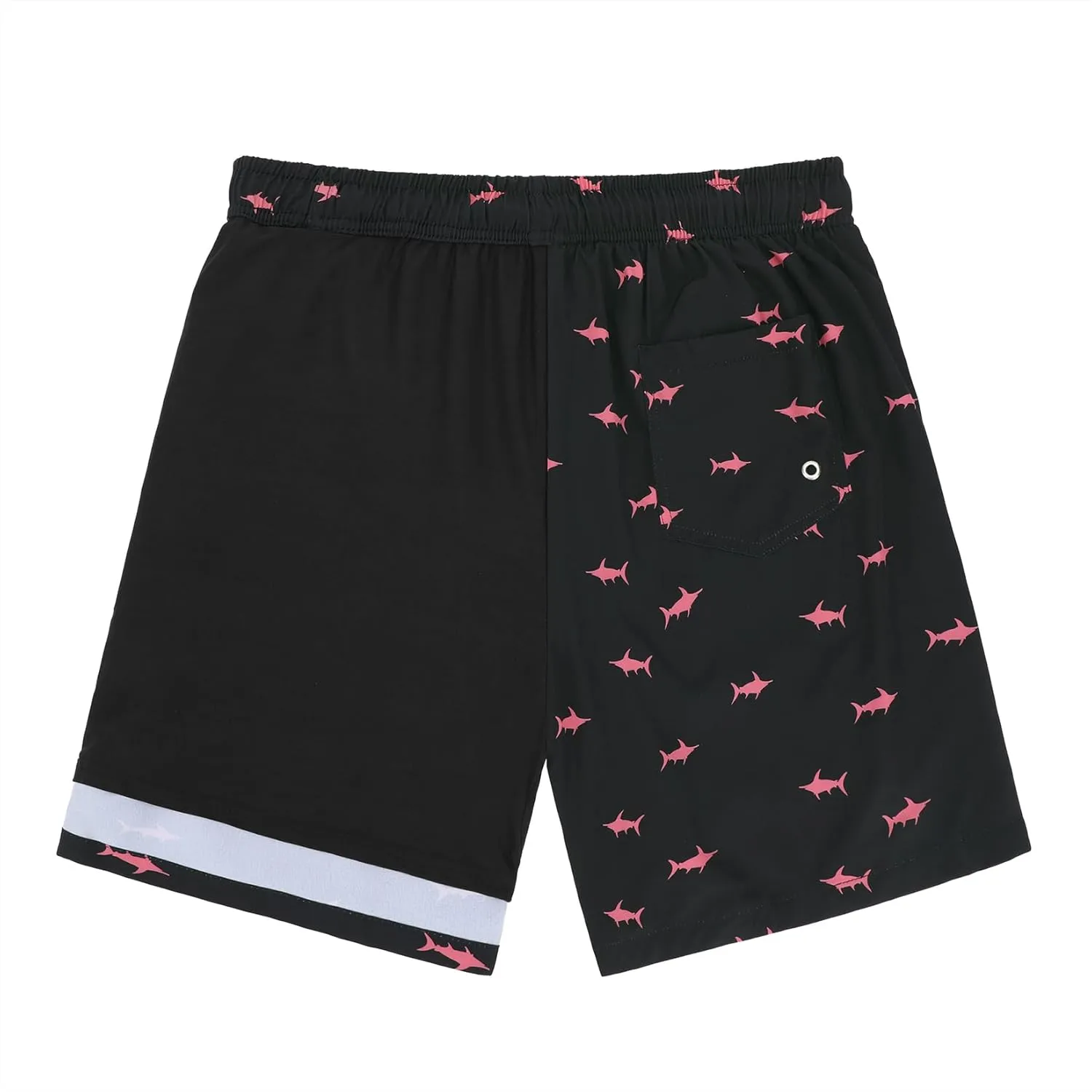 Century Star Mens Swim Trunks with Compression Liner Quick Dry Bathing Suits with Pockets Swim Shorts