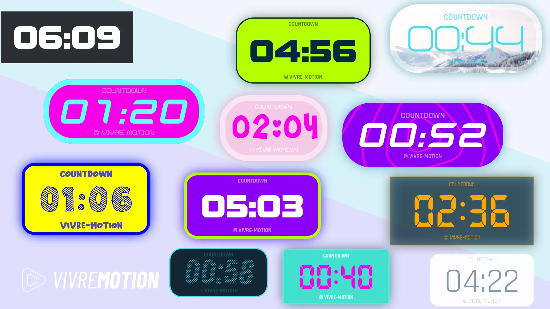 COUNTDOWN TIMER for Windows | Stream Deck Plugin