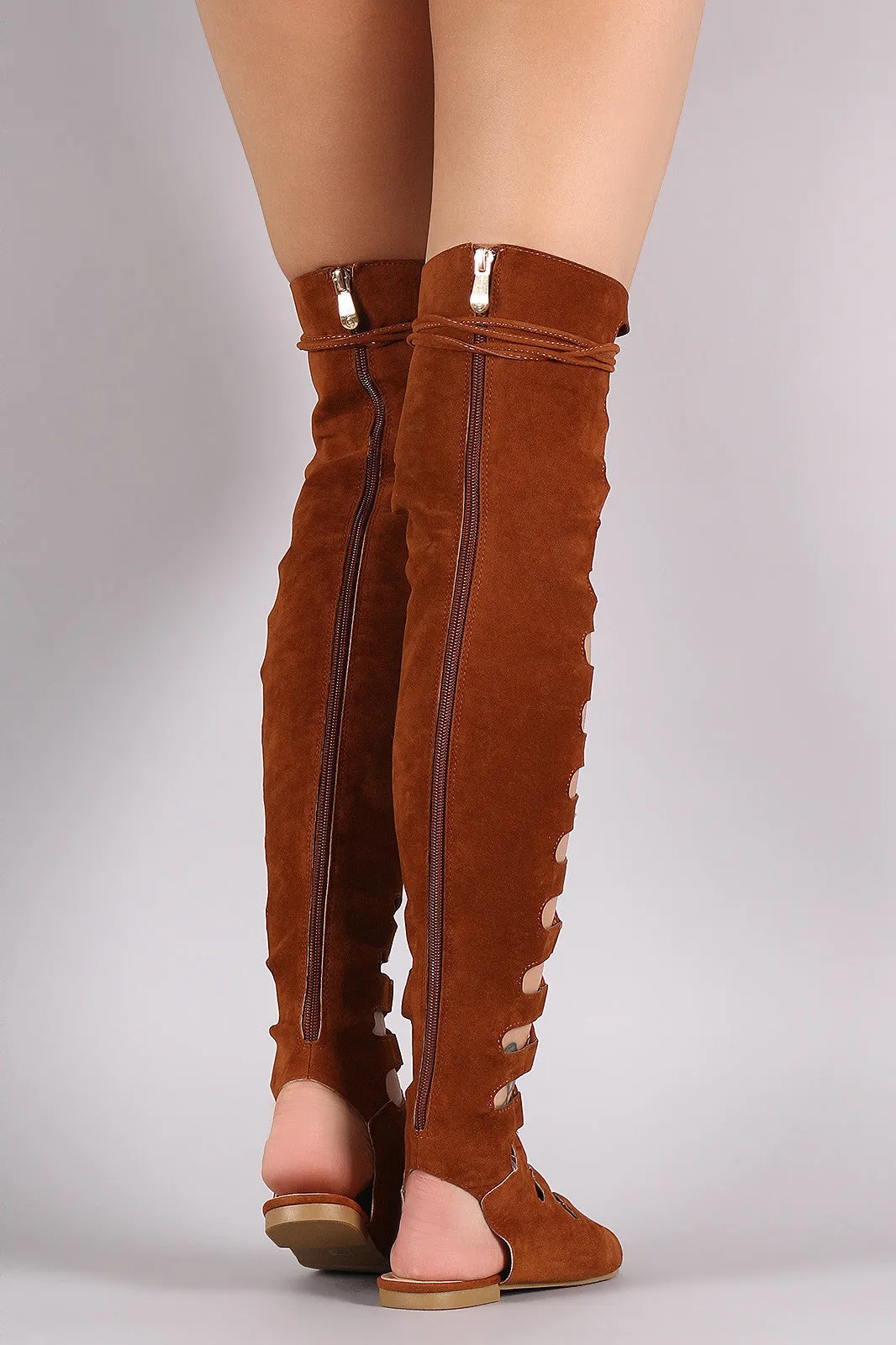 Eli - Lace Up Boot Sandal