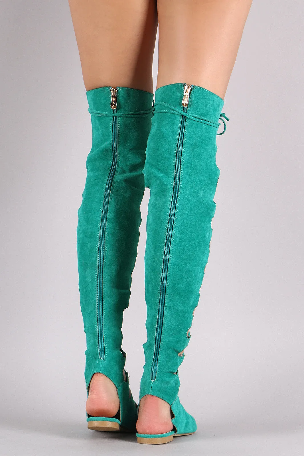 Eli - Lace Up Boot Sandal