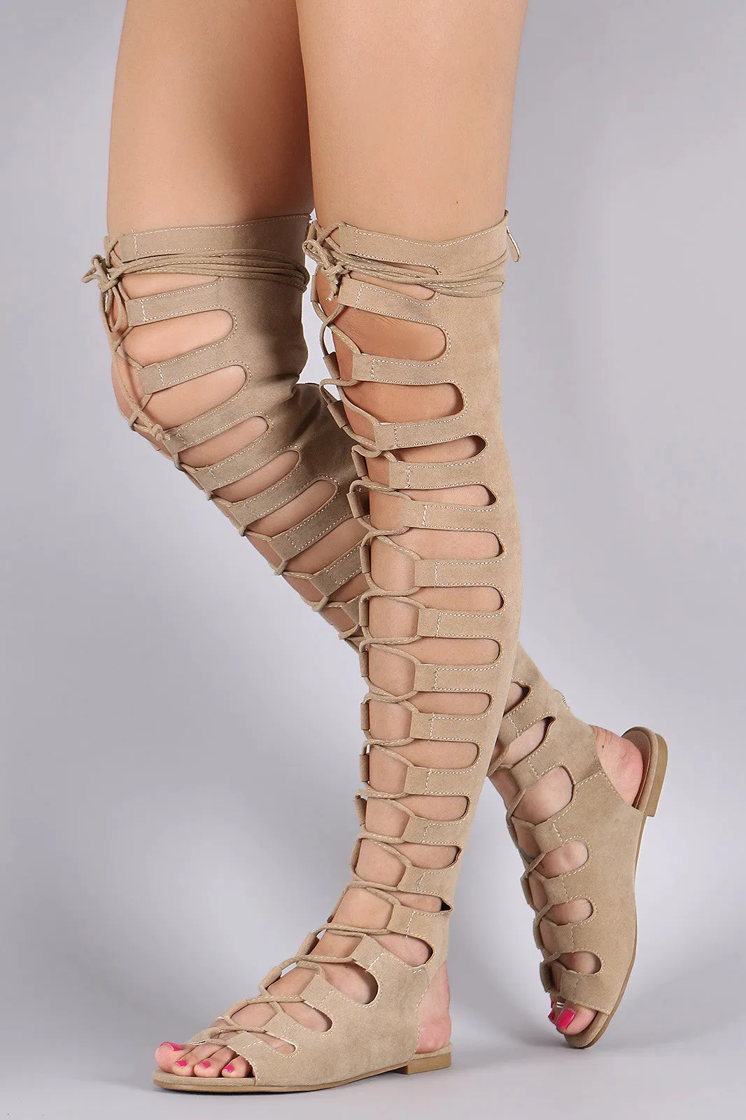 Eli - Lace Up Boot Sandal