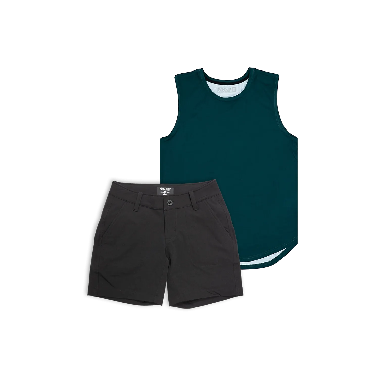 Hot Lap Short Obsidian   ActiviTANK Pine
