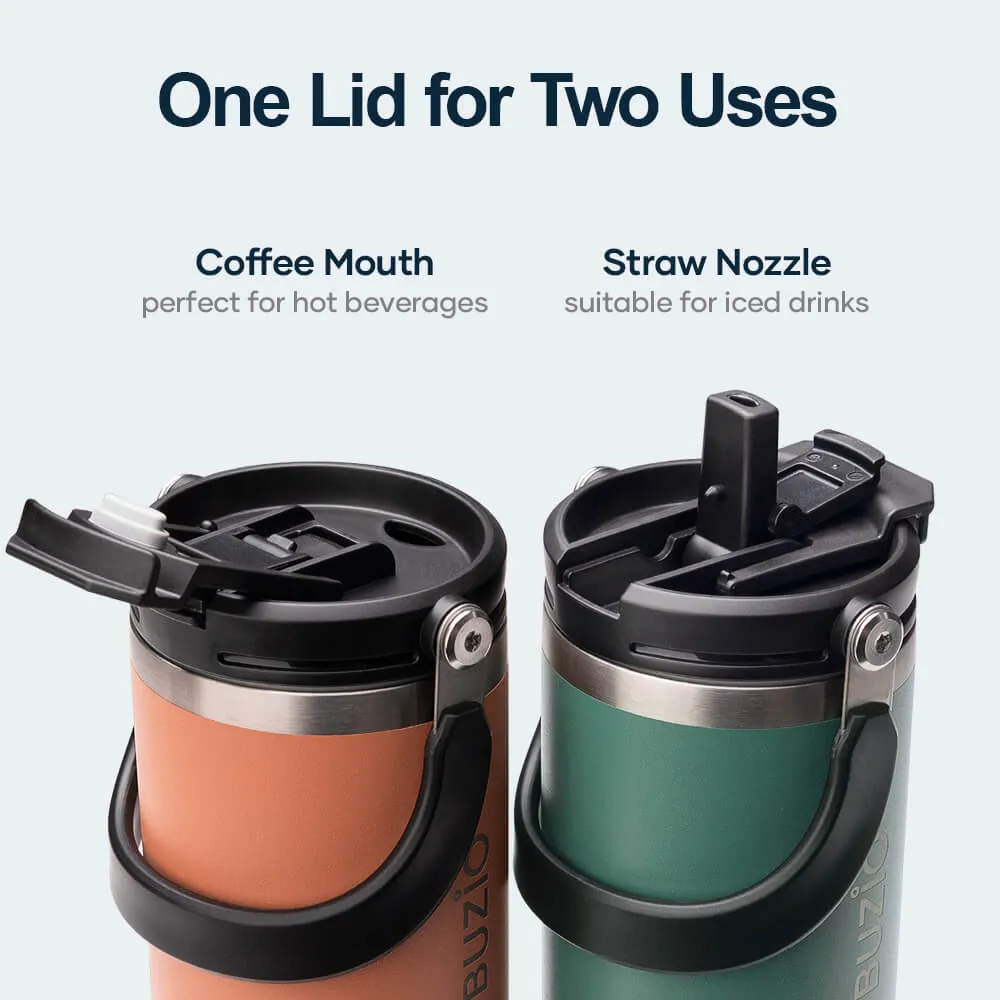 Insulated Tumbler With 2-In-1 Straw Lid | 30oz - 40oz