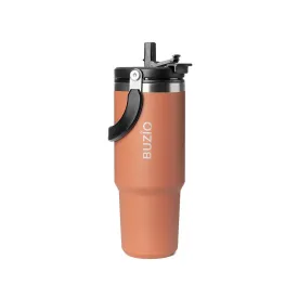 Insulated Tumbler With 2-In-1 Straw Lid  | Orange | 30oz