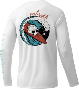 Palmyth Fishing Shirts for Men Long Sleeve Sun Protection Shirts UV UPF 50  T-Shirt Quick Dry