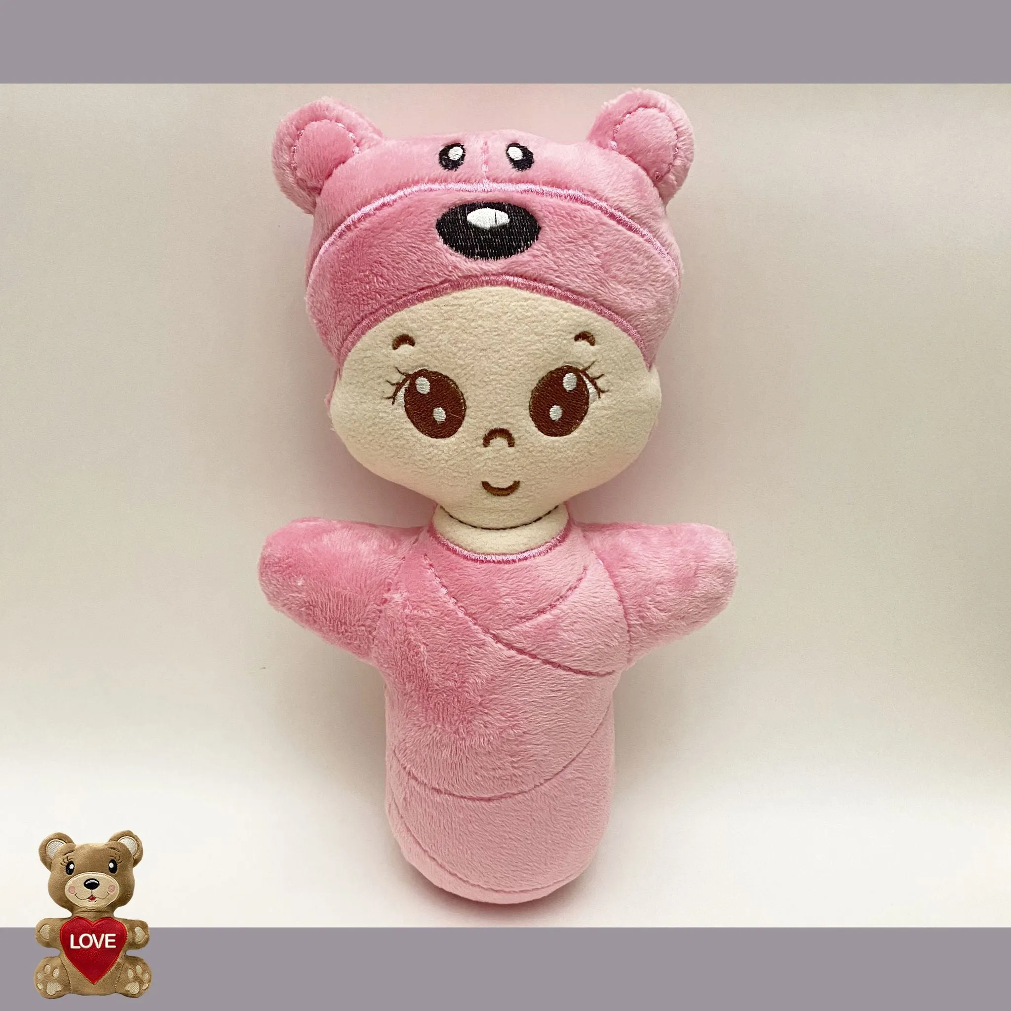 Personalised Baby doll soft toy - Custom Gifts For Children