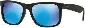 Ray-Ban RB4165 JUSTIN Sunglasses For Men For Women  BUNDLE with Designer iWear Eyewear Care Kit