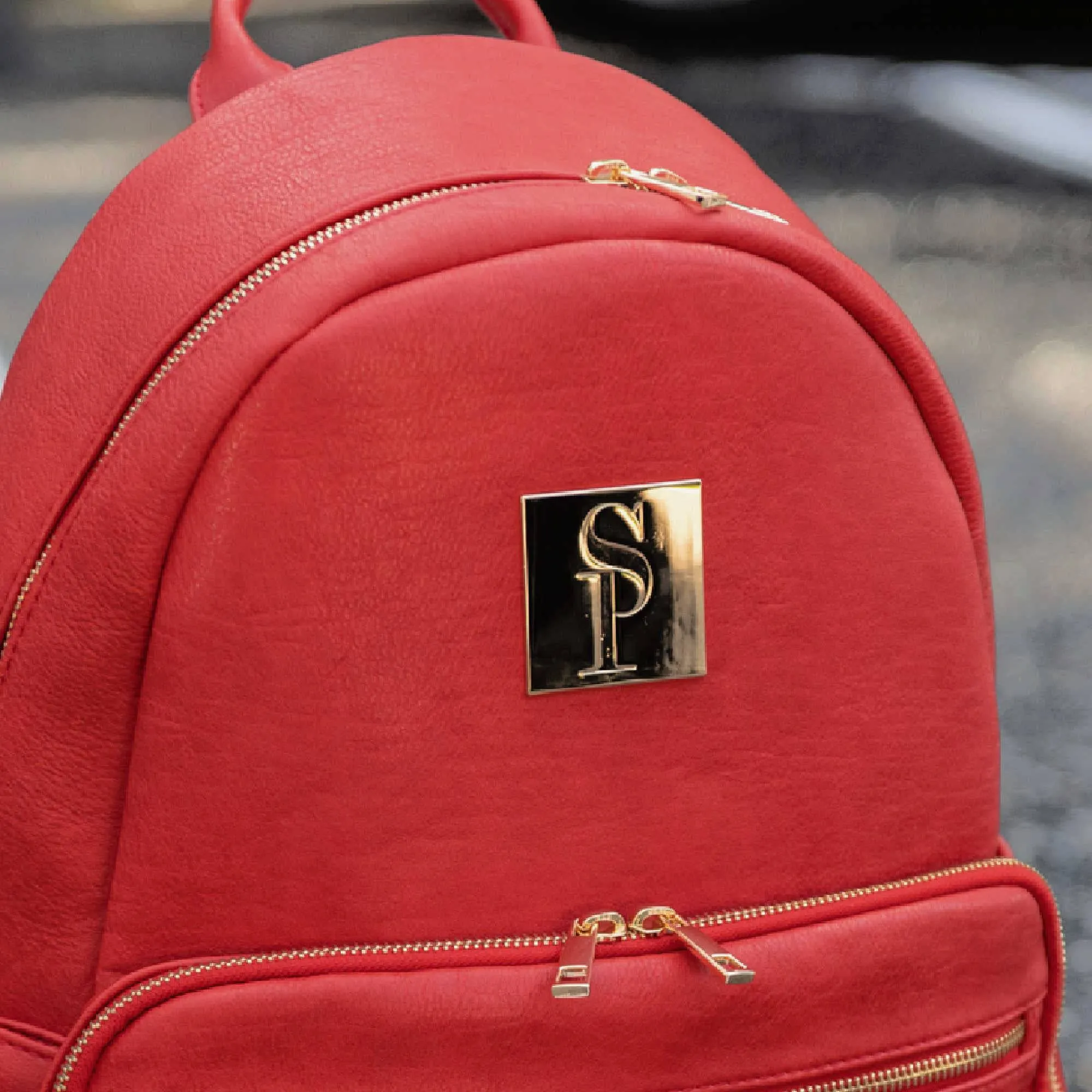 Red Carrier Leather Backpack (Only 150 Made)