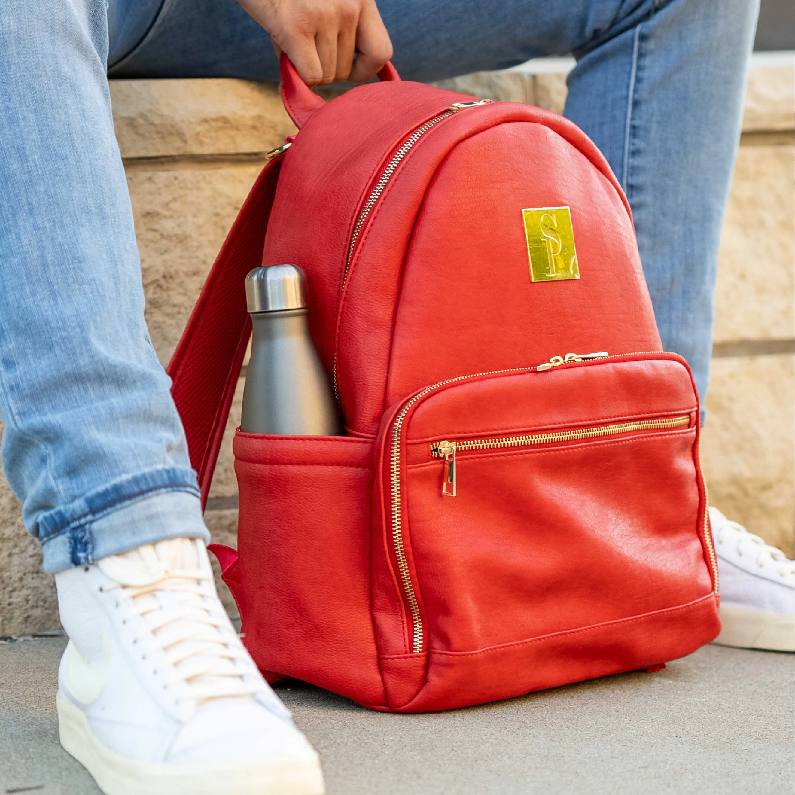 Red Carrier Leather Backpack (Only 150 Made)