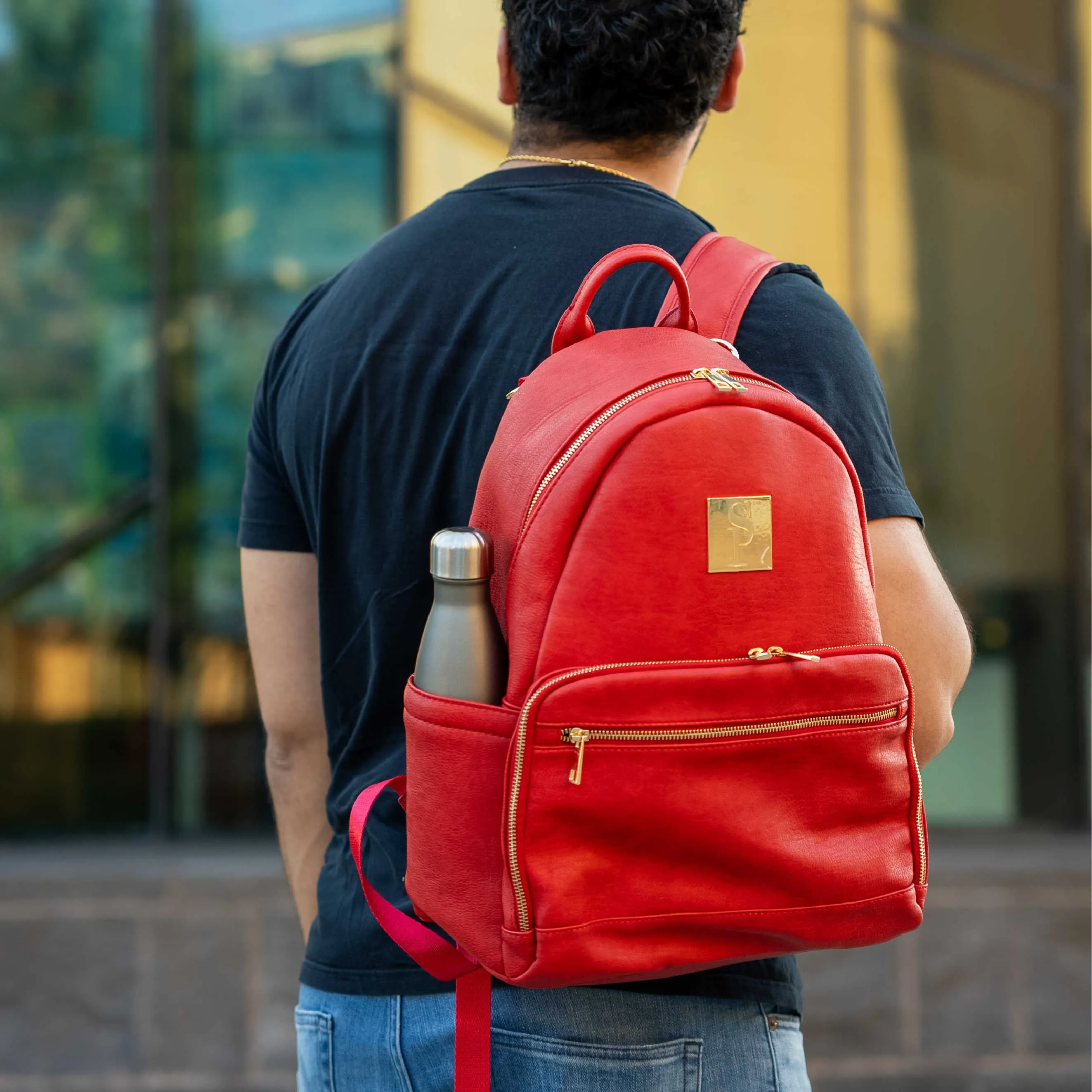 Red Carrier Leather Backpack (Only 150 Made)