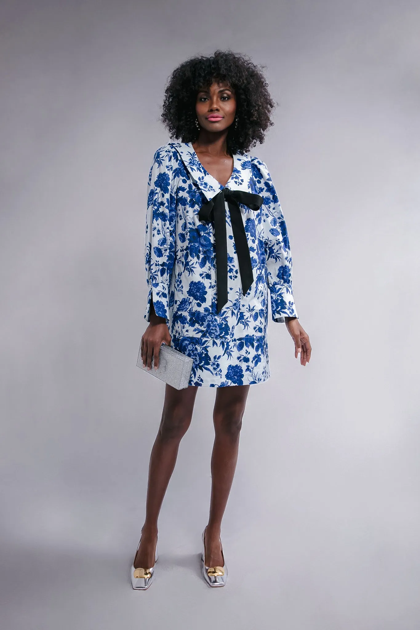 Sapphire Bloom Bella Dress