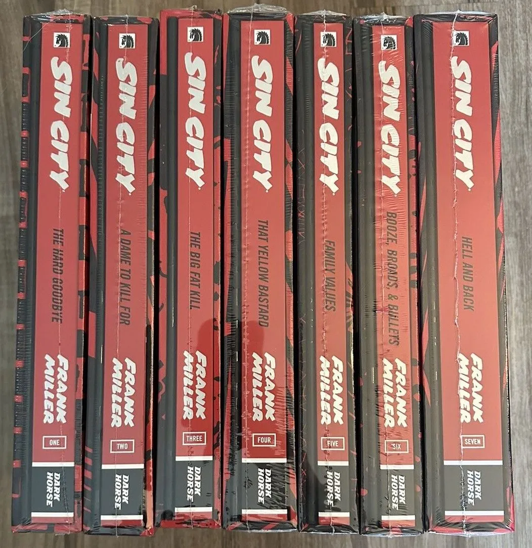 Sin City Deluxe HC Bundle inc. Volumes 1-7