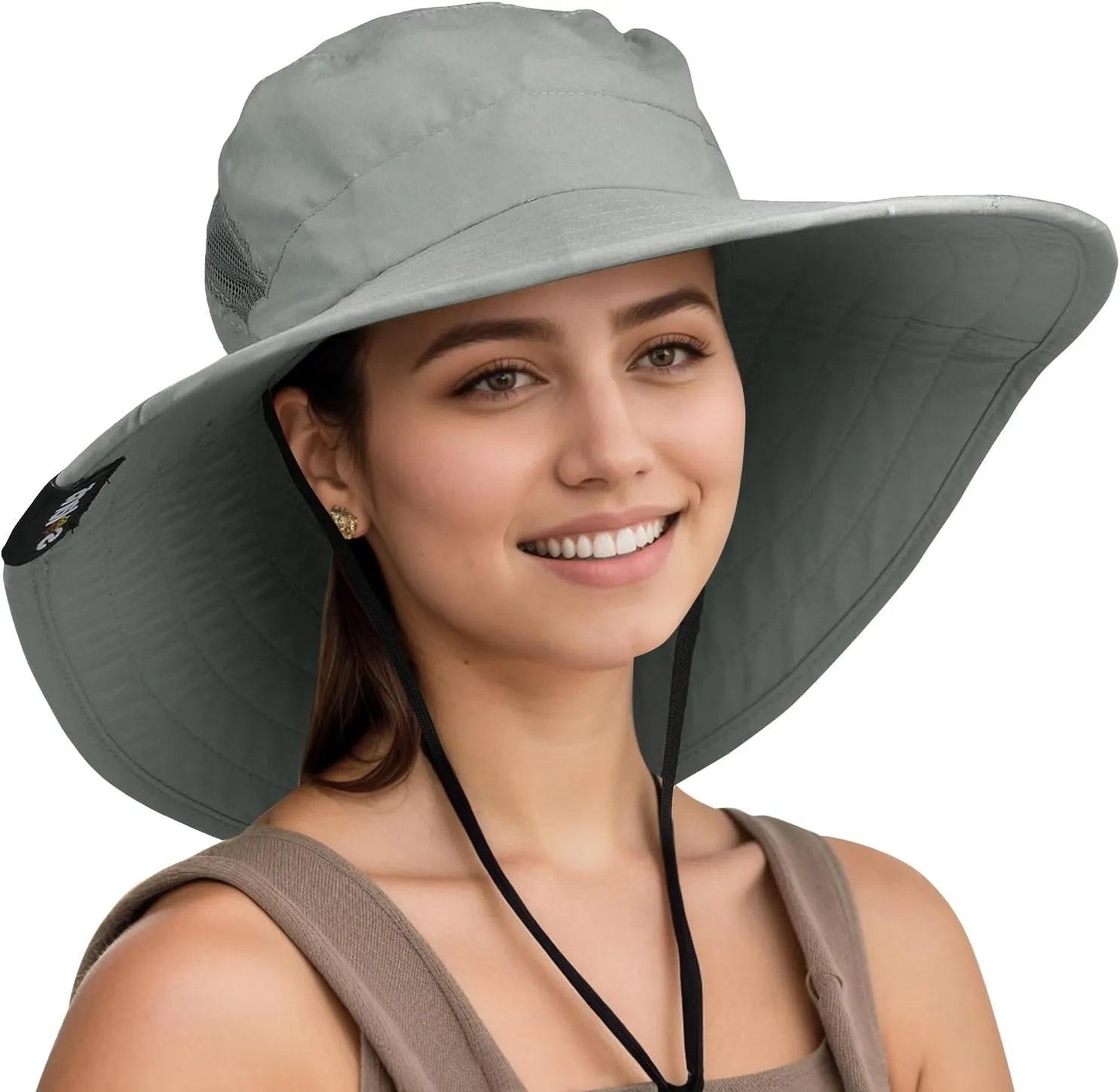 Solaris Wide Brim Women Sun Hat, UPF 50  Sun Protection Outdoor Hat for Gardening Hiking Safari, Only Suitable Small Head