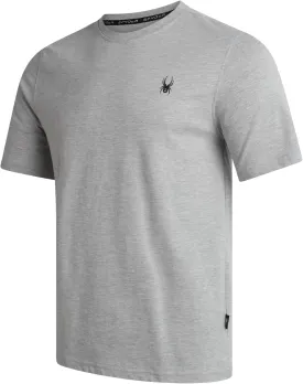 Spyder Mens T-Shirts - Soft Cotton Blend Jersey Crewneck Short Sleeve Shirts for Men, Casual Shirts for Workout & Daily Wear