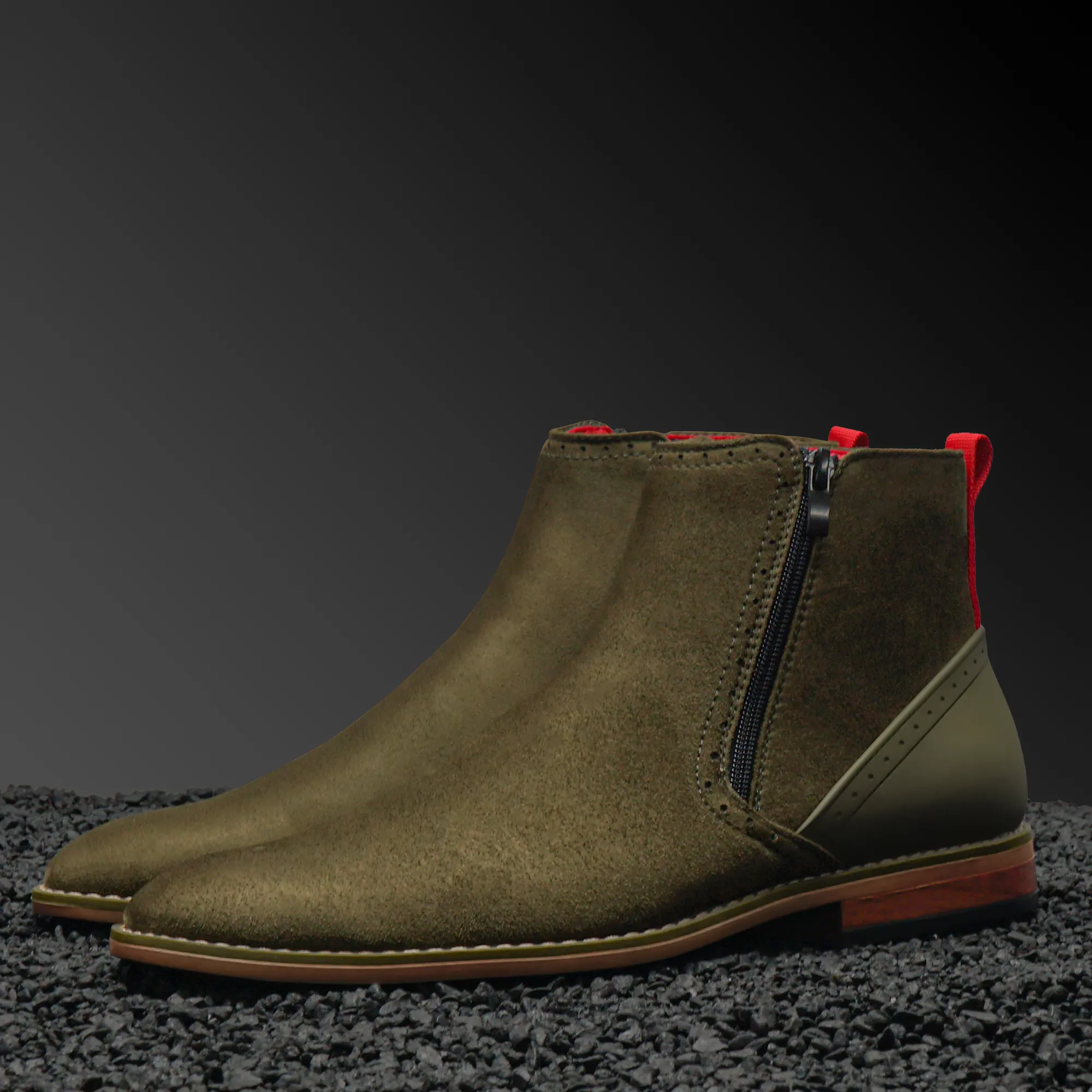 The Coupe S TAYNO Suede Chelsea Boot