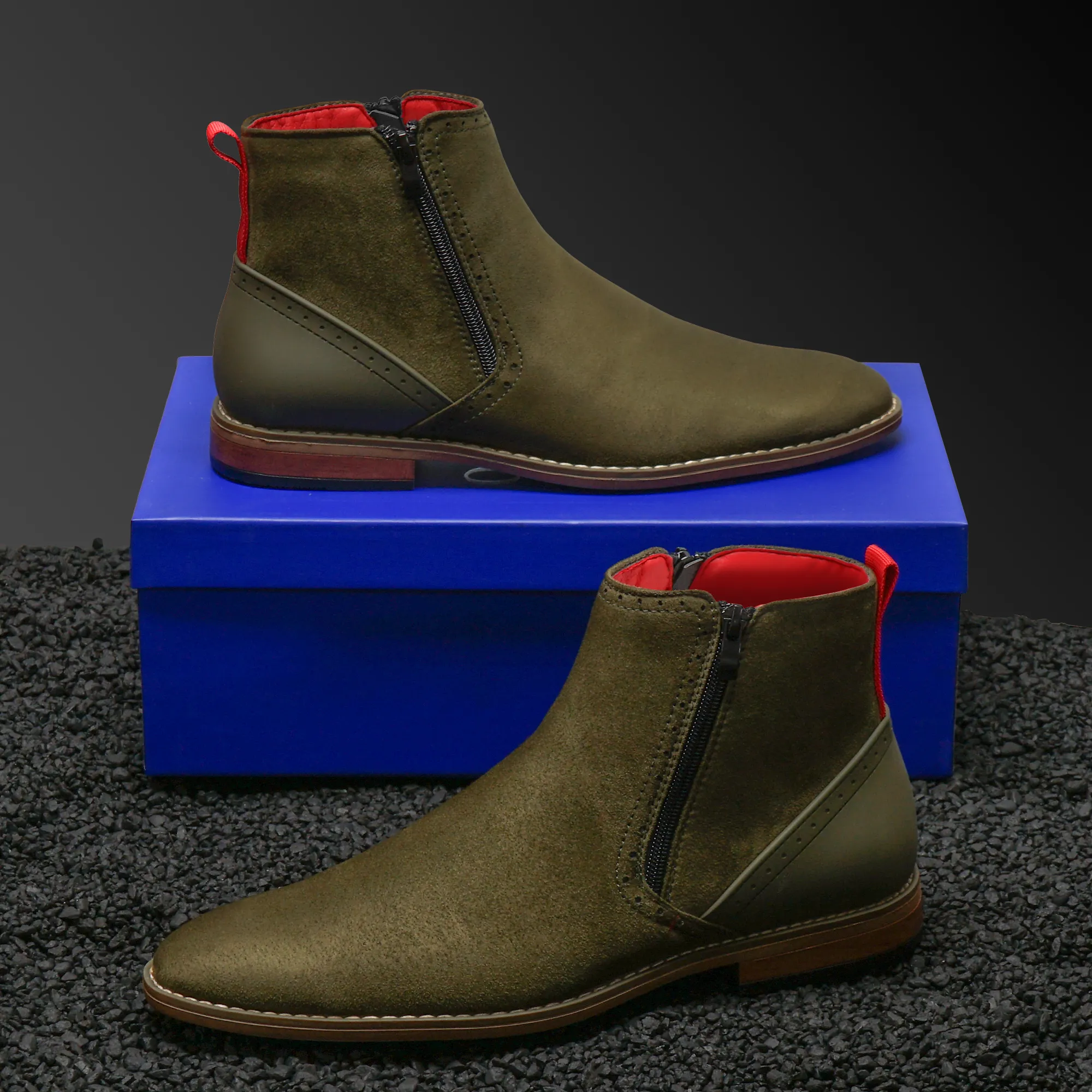 The Coupe S TAYNO Suede Chelsea Boot