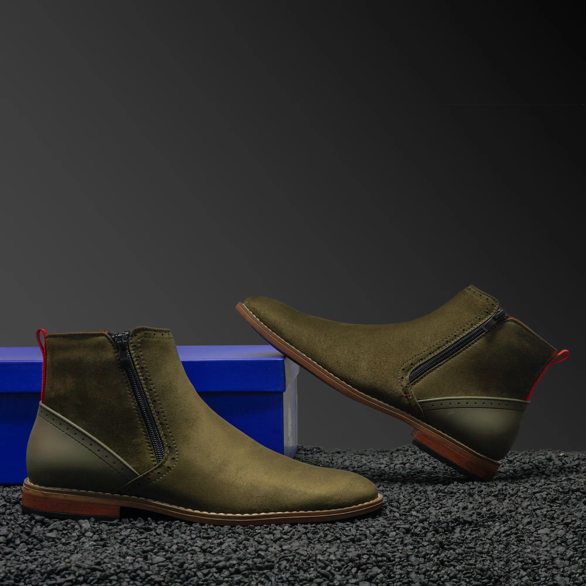 The Coupe S TAYNO Suede Chelsea Boot