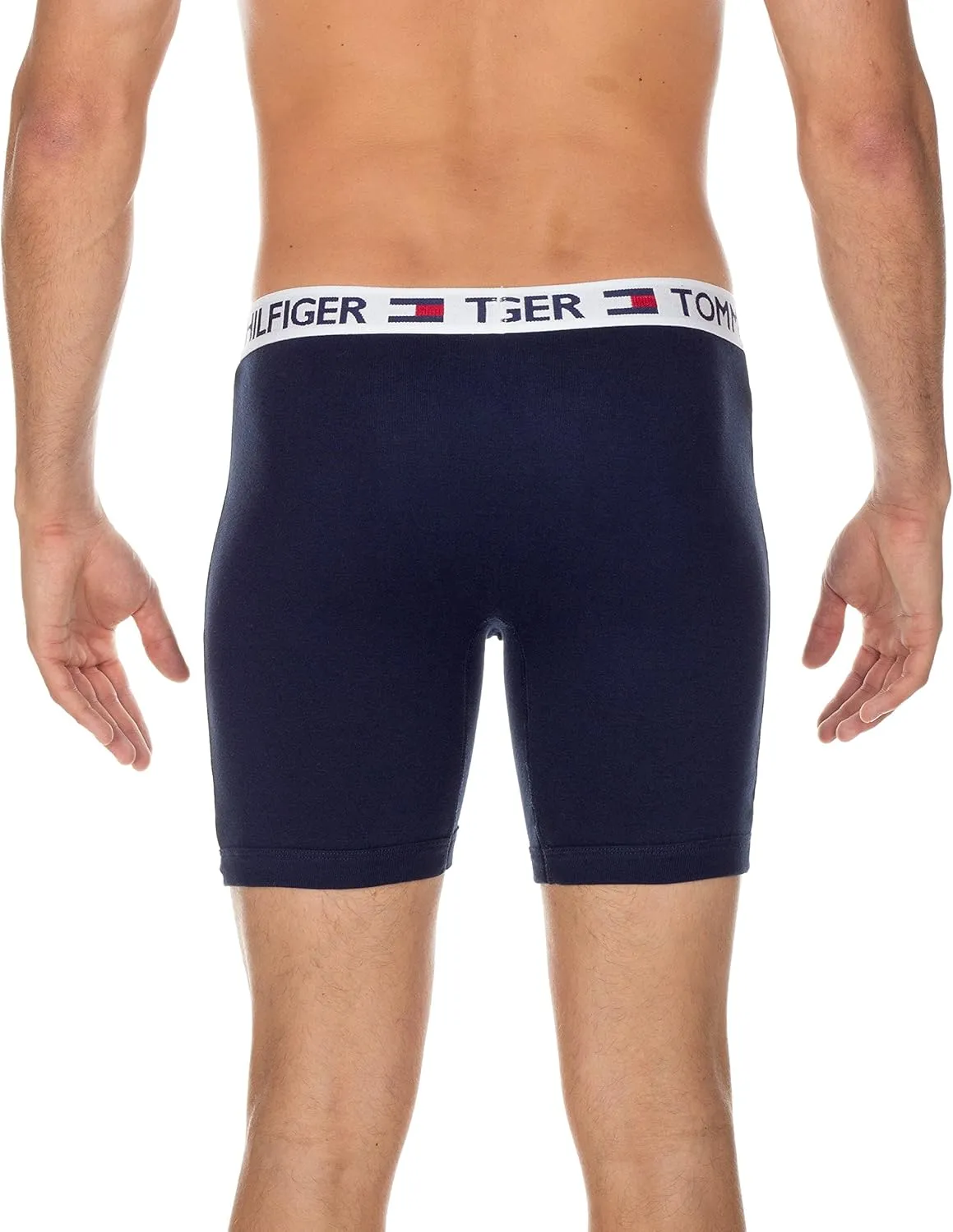 Tommy Hilfiger Men's Underwear Cotton Classics 4-Pack Boxer Brief-Amazon Exclusive