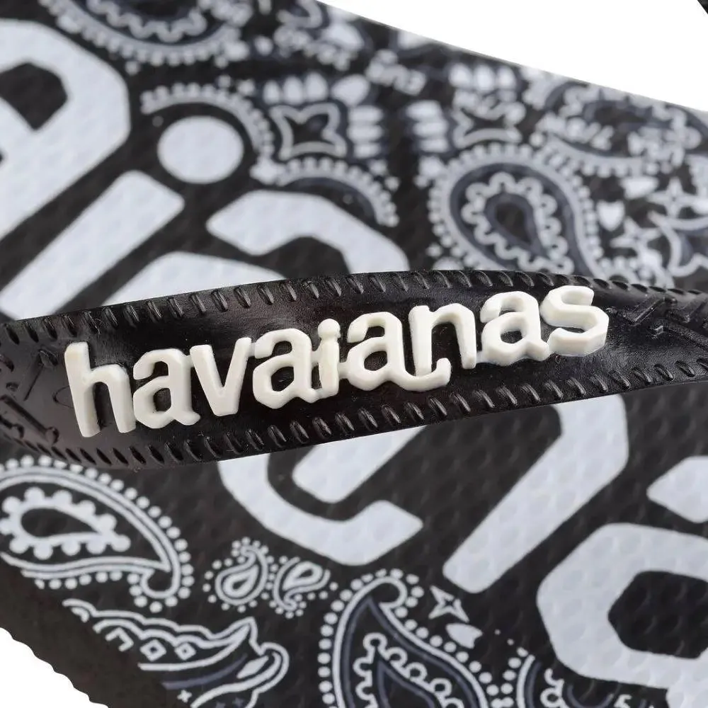 Top Logomania Fashion Flip Flops