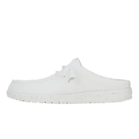 Wally Slip Stretch Sox - White
