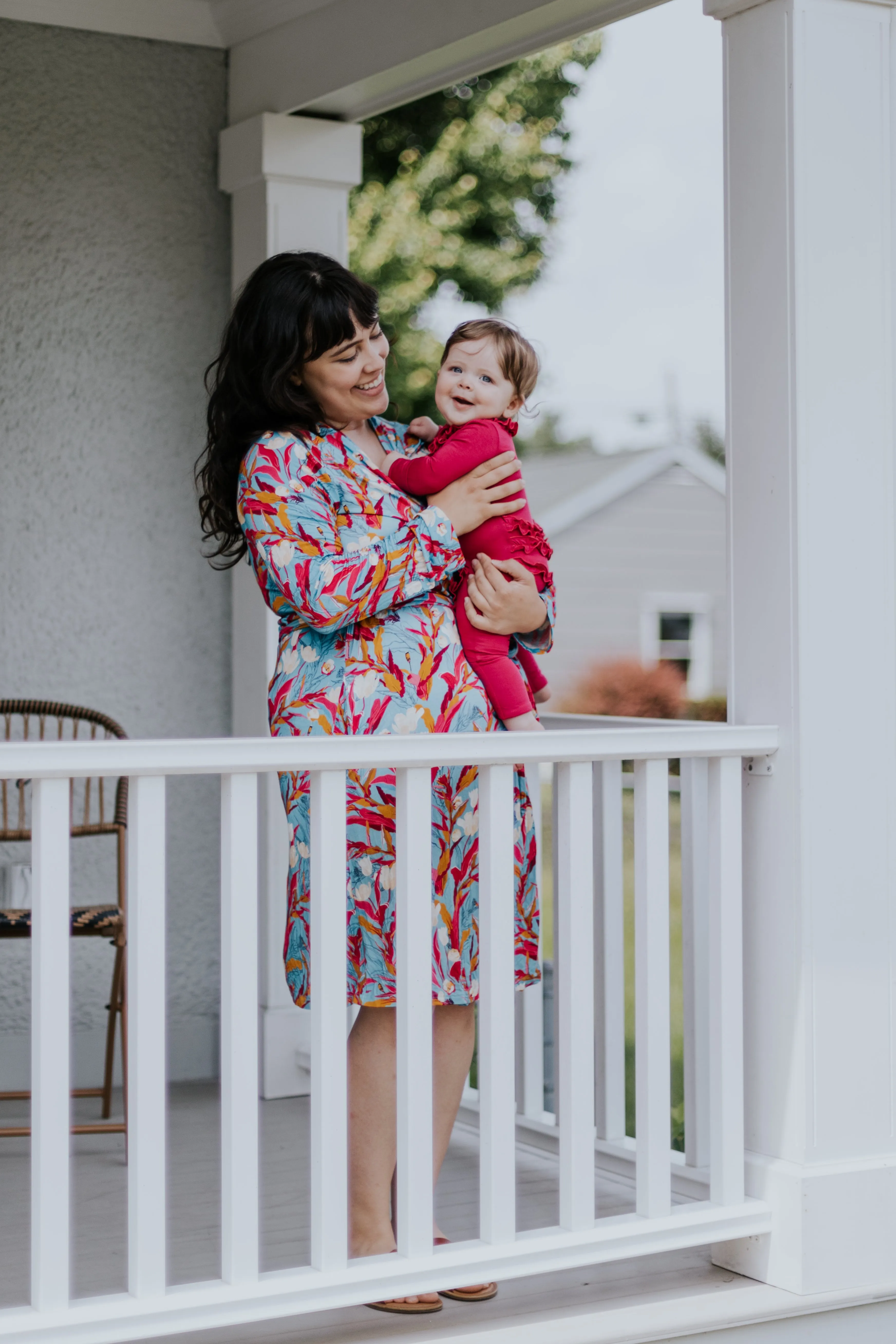 Women's Robe - Tropical Floral