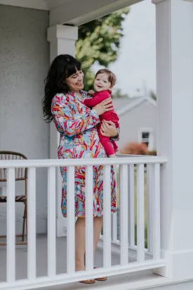 Women's Robe - Tropical Floral